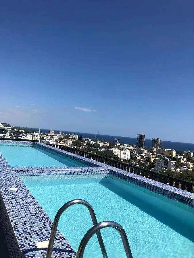 סנטו דומינגו Stylish City Condo W- Pool Gym Panoramic Views 0*, סנטו דומינגו